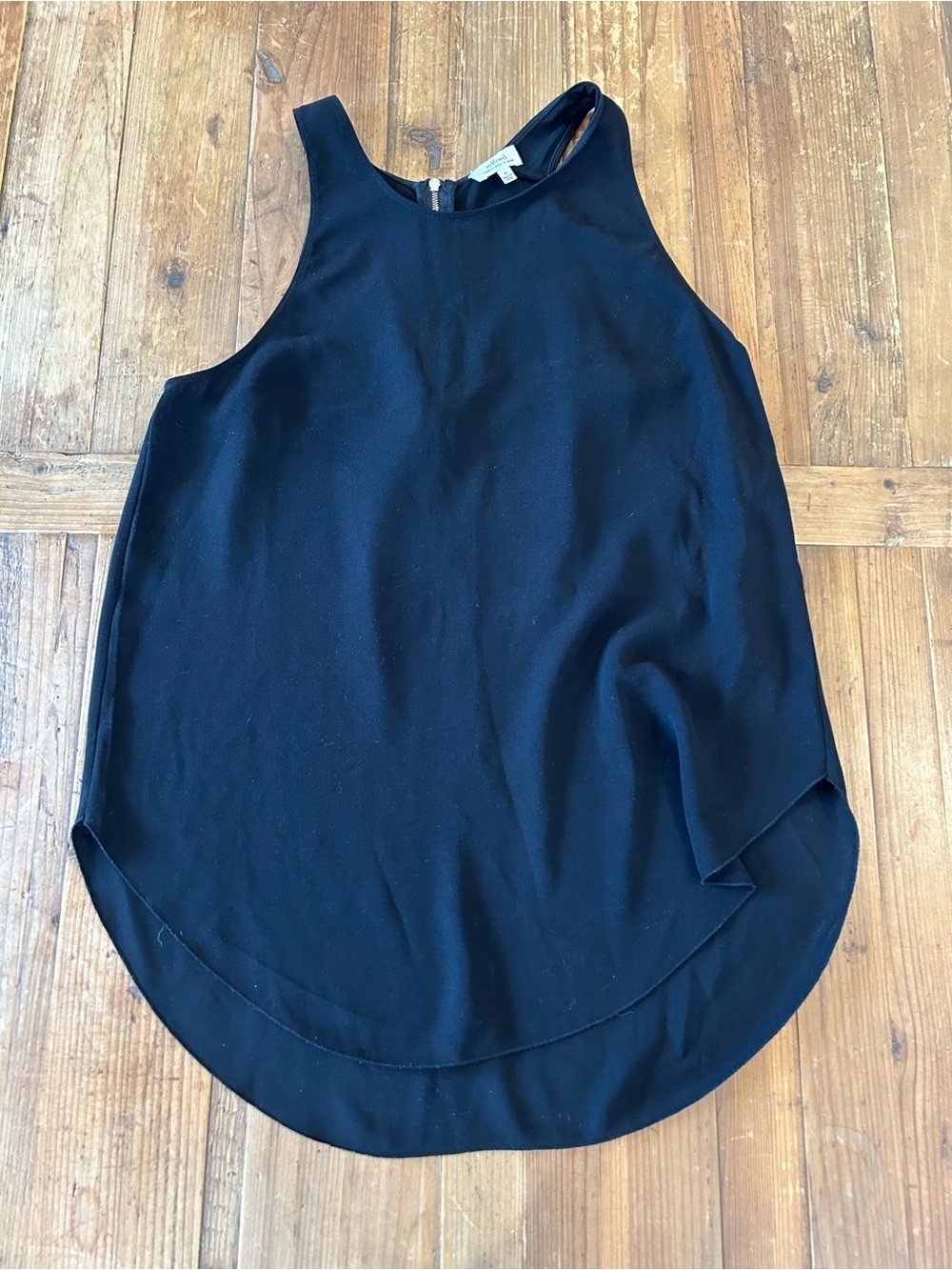 Wilfred Black High-Neck Sleeveless Camisole